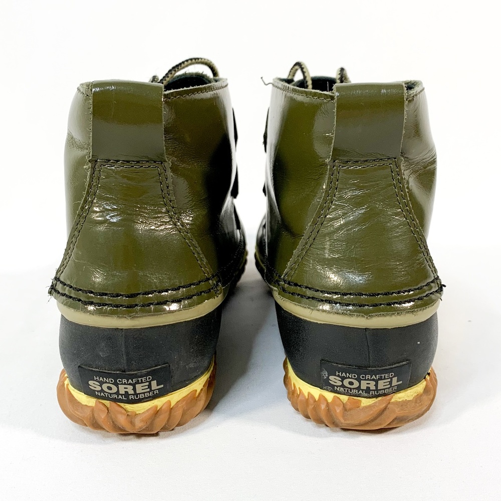SOREL Out n About Rain Boot Nori Waterproof Winter - Picture 7 of 8